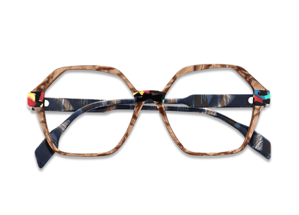 Eydology Bethany Pearlescent Brown Glasses 3