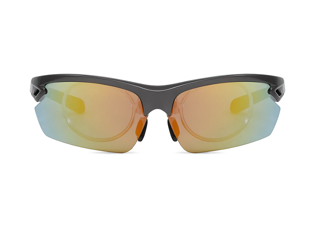 Eydology Black Sport Glasses 1