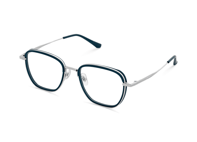 Eydology Blain Blue/Chrome Glasses 3