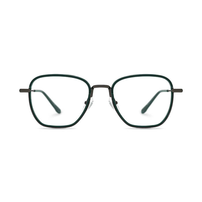 Eydology Blain Dark Green/Gun Glasses 2