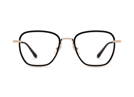 Eydology Blaine Black/Light Gold Glasses 2