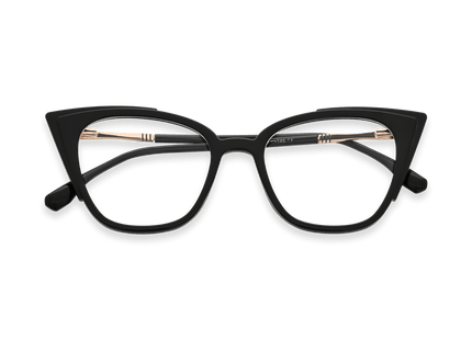 Eydology Blair Black Glasses 1