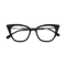 Eydology Blair Black Glasses 1