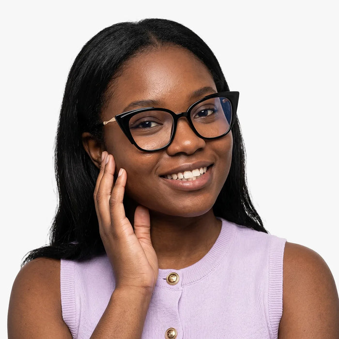 Eydology Blair Black Glasses 4