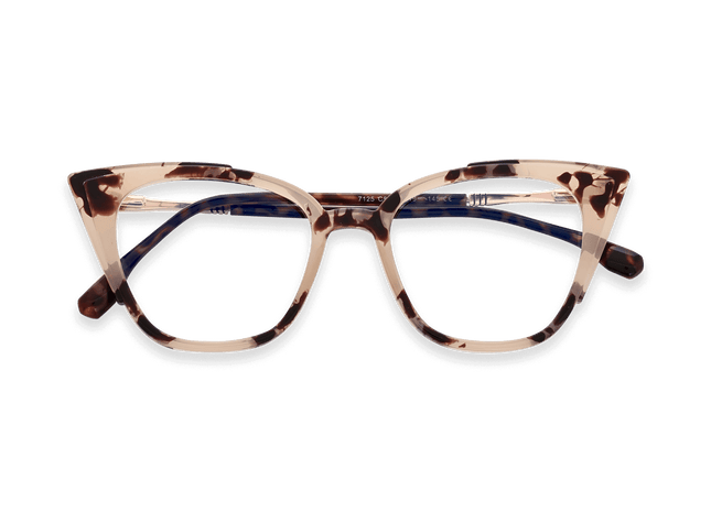 Eydology Blair Cream Tortoise Glasses 1