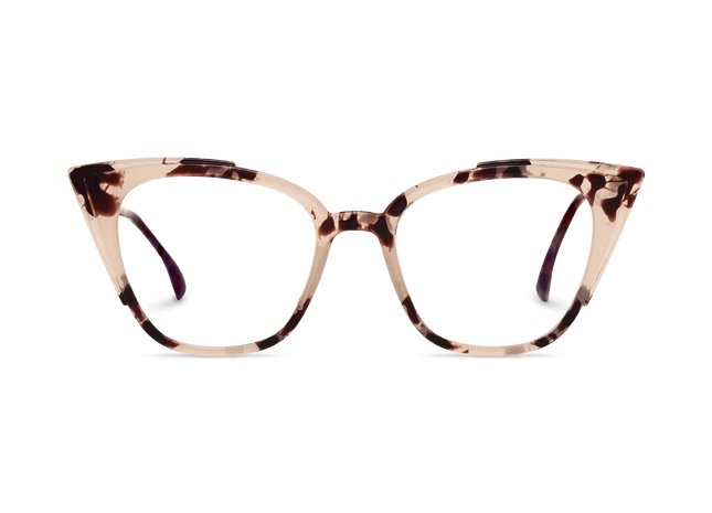 Eydology Blair Cream Tortoise Glasses 2