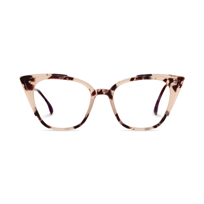Eydology Blair Cream Tortoise Glasses 2