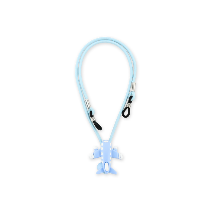 Eydology Blue plane pattern Eyeglasses Chains 2