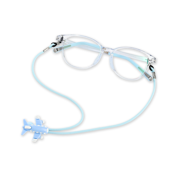 Eydology Blue plane pattern Eyeglasses Chains 4
