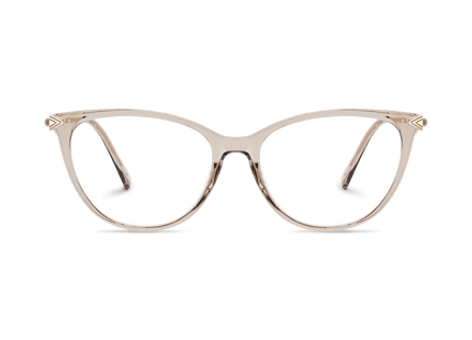 Eydology Brayleen Champagne Eyeglasses 2