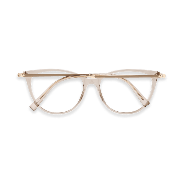 Eydology Brayleen Champagne Eyeglasses 6