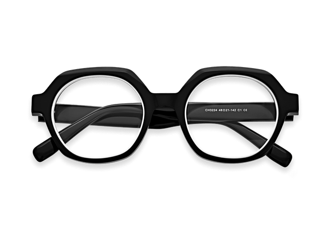 Eydology Brianna Black Glasses 1