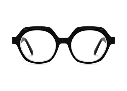 Eydology Brianna Black Glasses 2