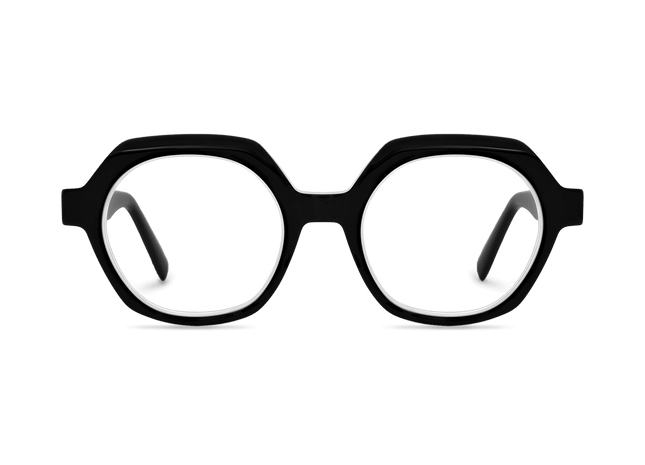 Eydology Brianna Black Glasses 2