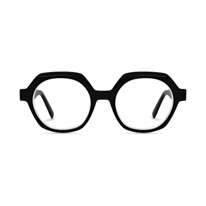 Eydology Brianna Black Glasses 2