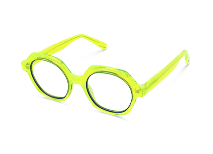 Eydology Brianna Neon Green Glasses 3