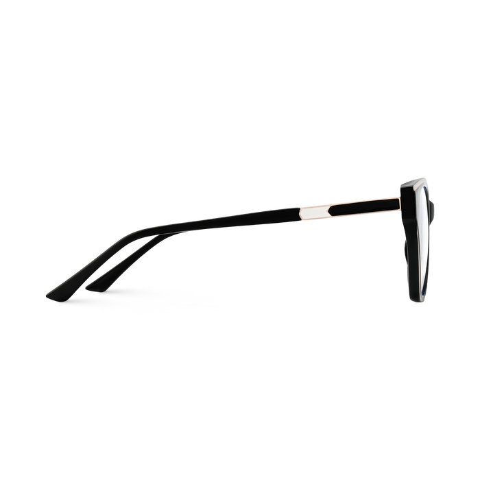 Eydology Briella Black Women's Cat Eye Glasses 4