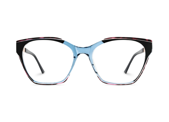 Eydology Briella Blue Women's Cat Eye Glasses 2