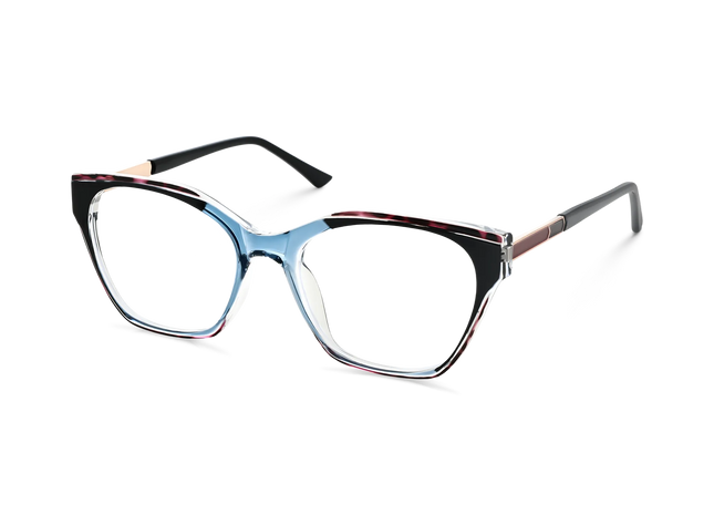 Eydology Briella Blue Women's Cat Eye Glasses 3