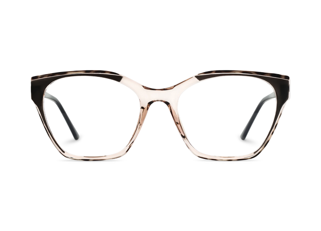 Eydology Briella Champagne Women's Cat Eye Glasses 2