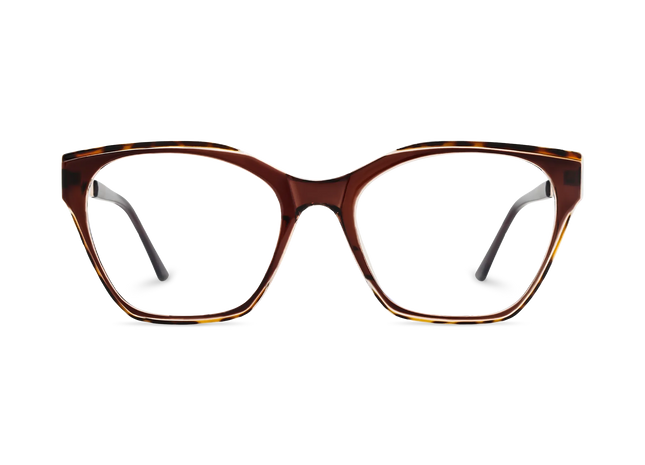 Eydology Briella Dark Brown Women's Cat Eye Glasses 2