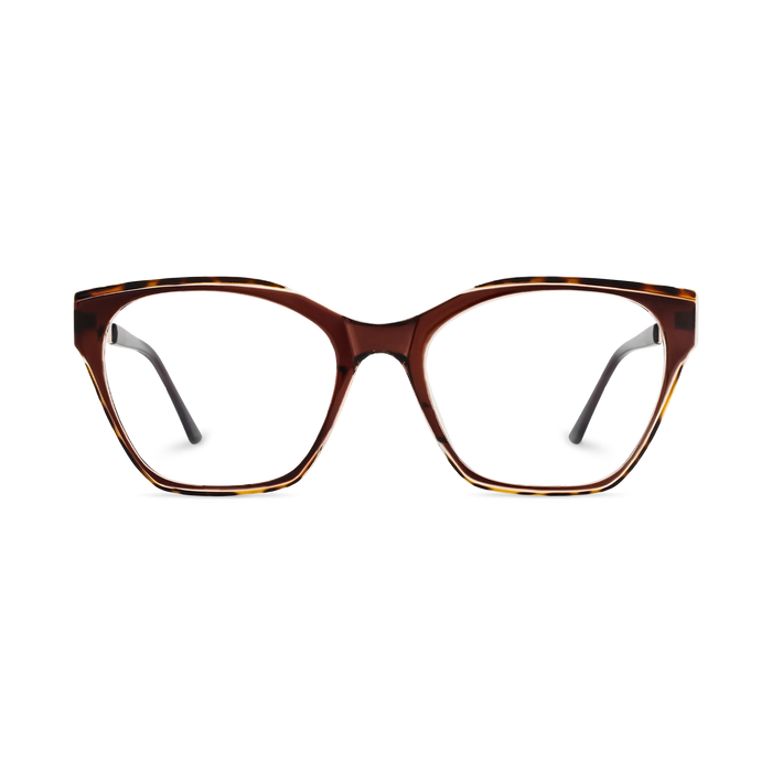 Eydology Briella Dark Brown Women's Cat Eye Glasses 2
