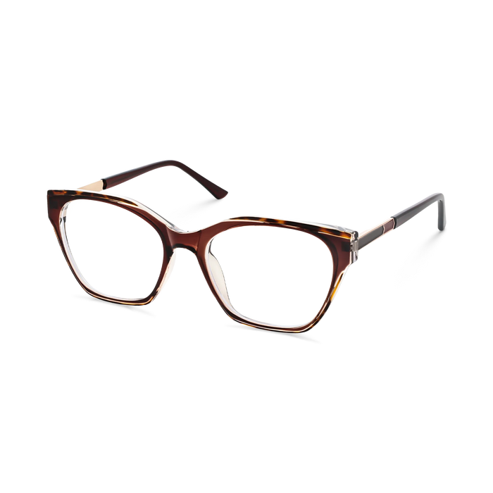 Eydology Briella Dark Brown Women's Cat Eye Glasses 3