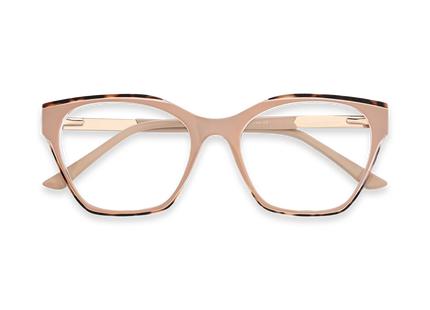Eydology Briella Dusty Pink Women's Cat Eye Glasses 1