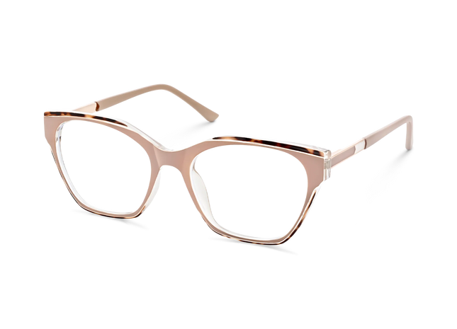 Eydology Briella Dusty Pink Women's Cat Eye Glasses 3