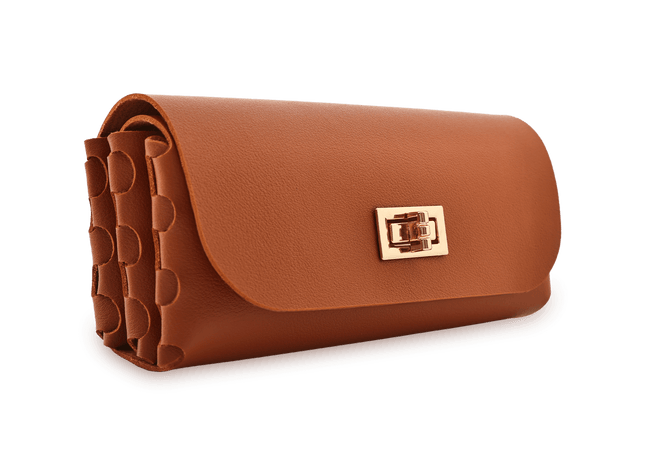 Eydology Brown Tri-Fold Case 2