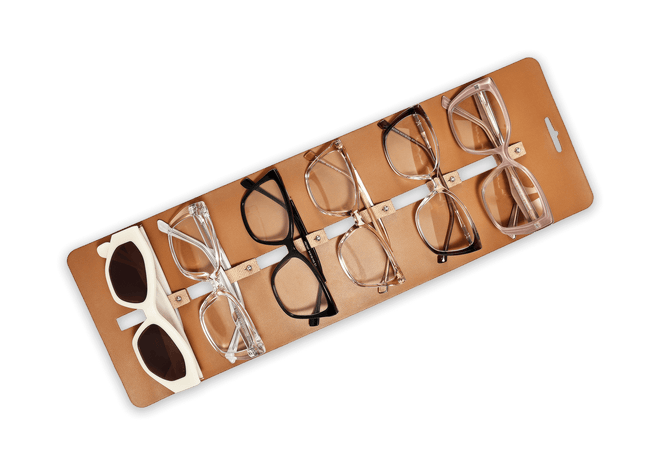 Eydology Brown Wall-Mounted Six Sets 3