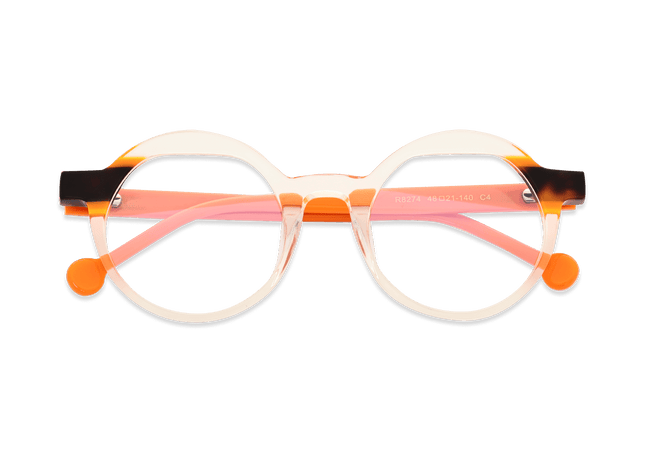 Eydology Brycen Orange Glasses 3