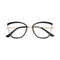 Eydology Brynlee Gold\Black Women's Cat Eye Glasses 1