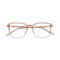 Eydology Cali Clear Pink Brown White/Rose Gold Glasses 1