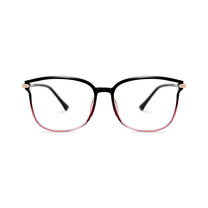 Eydology Cali Gradient Purple Red/Rose Gold Glasses 2