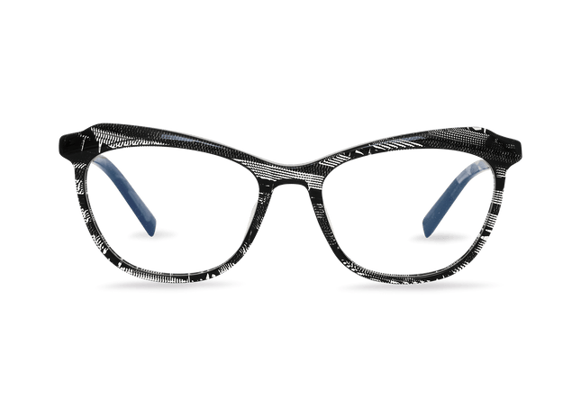 Eydology Callum Black Marble Eyewear 1