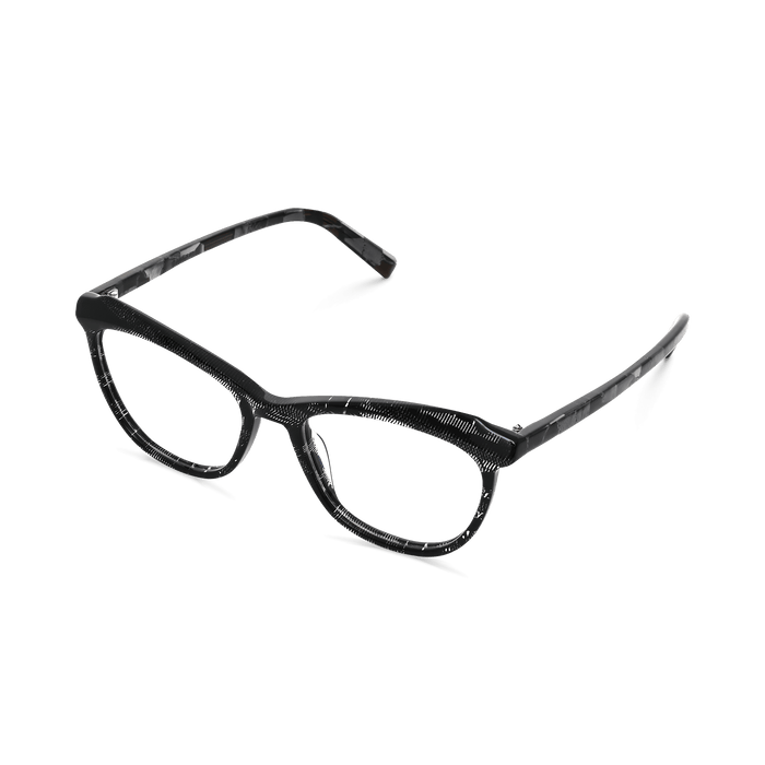 Eydology Callum Black Marble Eyewear 2