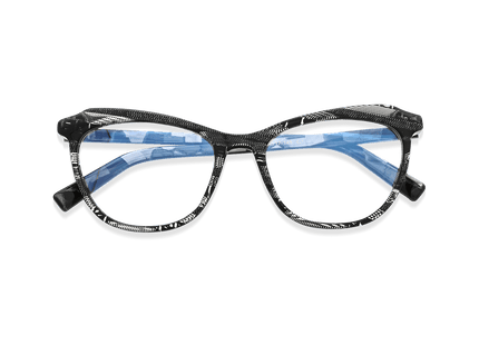 Eydology Callum Black Marble Eyewear 3