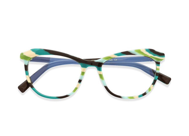 Eydology Callum Blue Stripes Eyewear 3