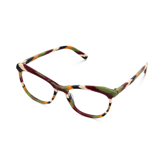 Eydology Callum Orange Stripes Eyewear 2