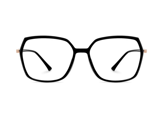 Eydology Carolyn Black/Gold Glasses 2