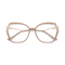 Eydology Cataleya Gold/Dusty Pink Women's Glasses 1