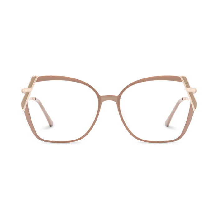 Eydology Cataleya Gold/Dusty Pink Women's Glasses 2