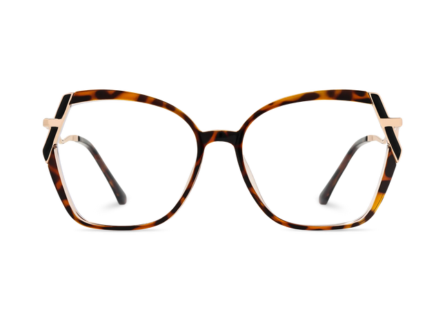 Eydology Cataleya Gold/Tortoise Women's Glasses 2