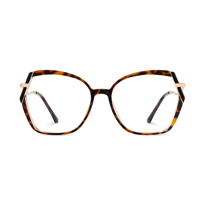 Eydology Cataleya Gold/Tortoise Women's Glasses 2