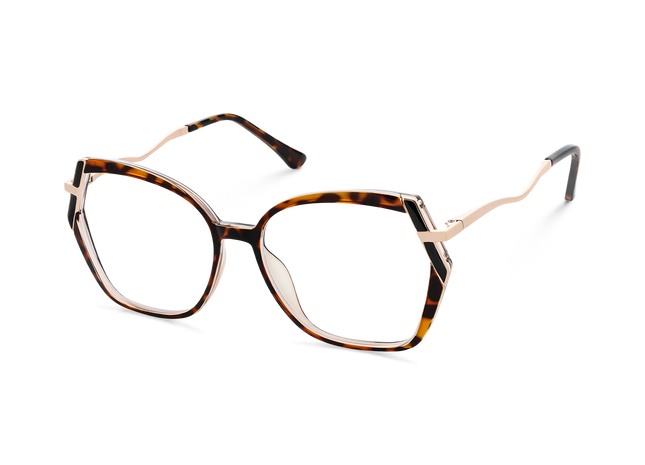 Eydology Cataleya Gold/Tortoise Women's Glasses 3
