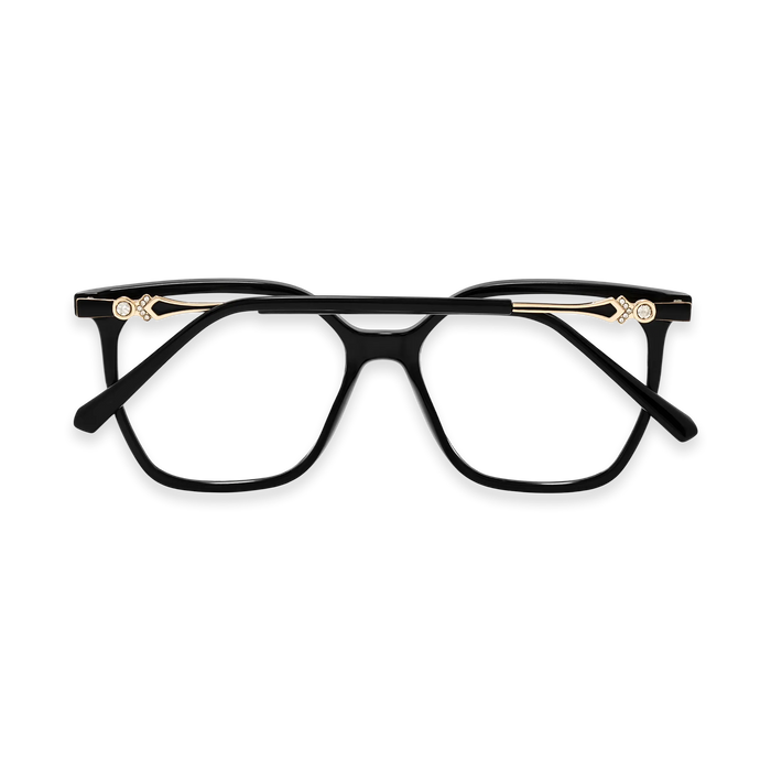 Eydology Claire Black Women's Cat Eye Glasses 5