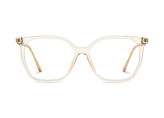 Eydology Claire Champagne Women's Cat Eye Glasses 2