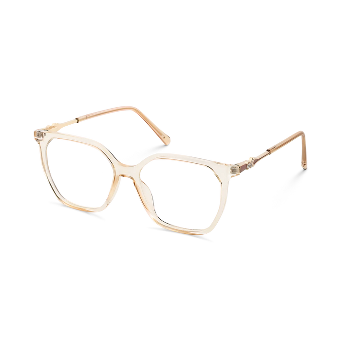 Eydology Claire Champagne Women's Cat Eye Glasses 3