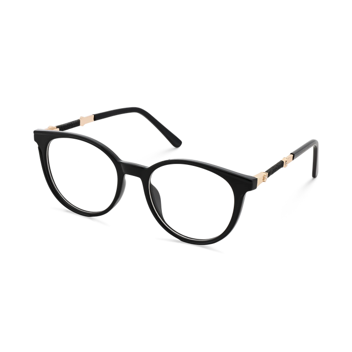 Eydology Clara Black Women's Cat Eye Glasses 3